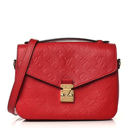 Louis Vuitton Empreinte Pochette Metis Scarlet 1 of 10