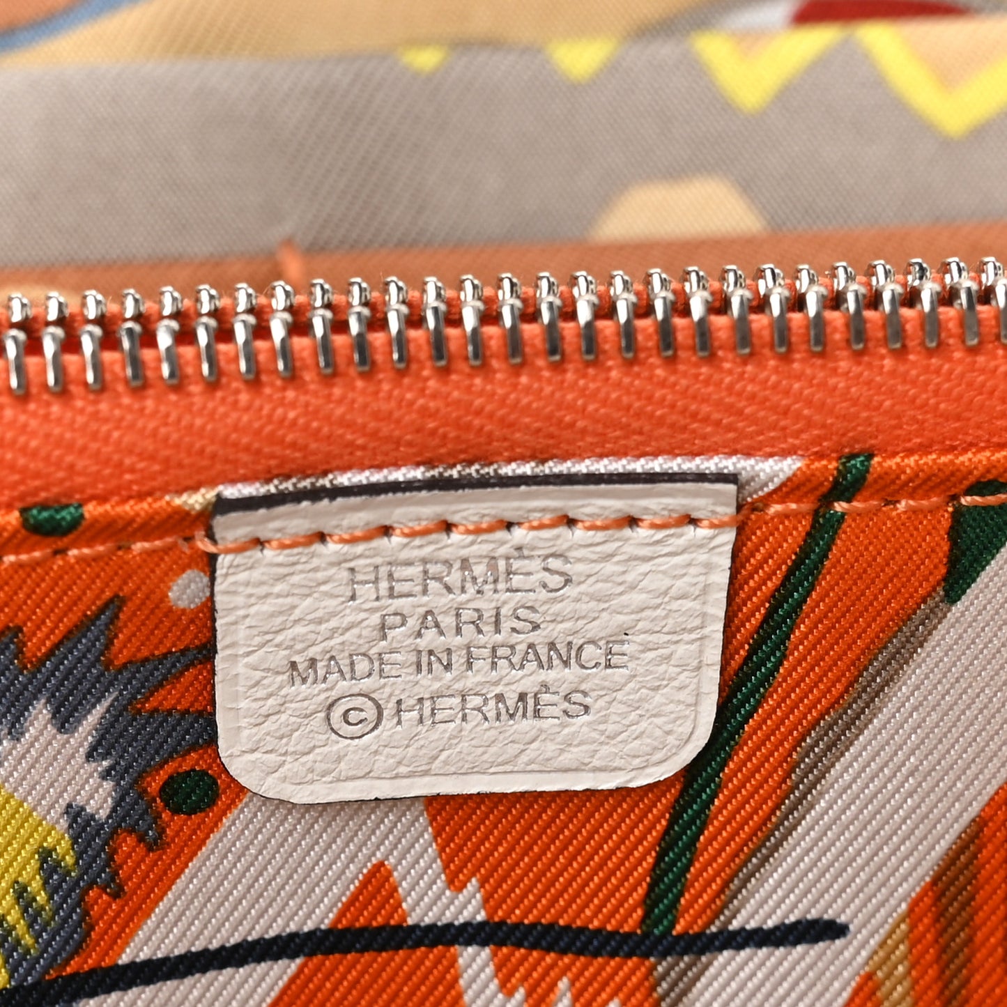 Evercolor Silk'In Wallet New White Orange Gris Mouette
