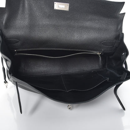 Hermes Togo Kelly Retourne 40 Black 8 of 41