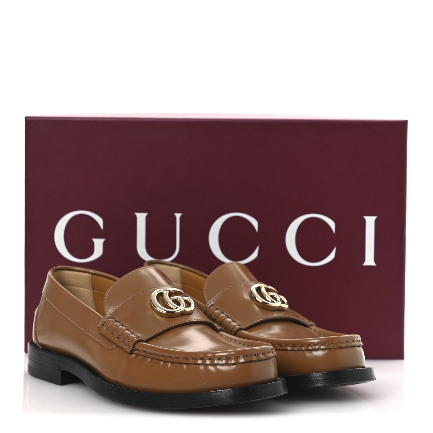 Millennial Ribot GG Marmont Loafers 36 36 Luminous Wood