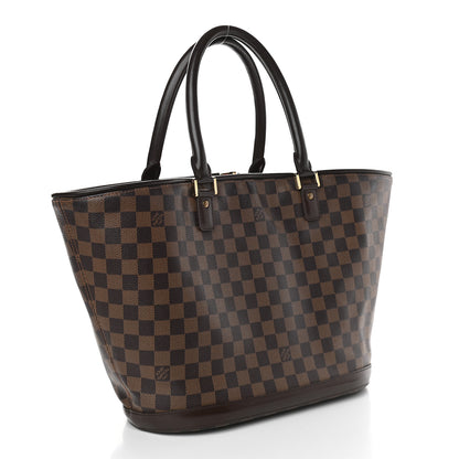 Louis Vuitton Damier Ebene Manosque GM 3 of 9