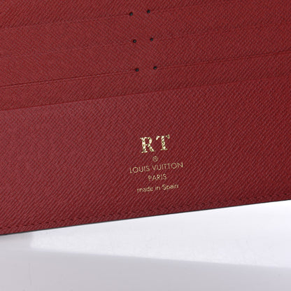 Louis Vuitton Damier Ebene Insolite Wallet Red 8 of 9