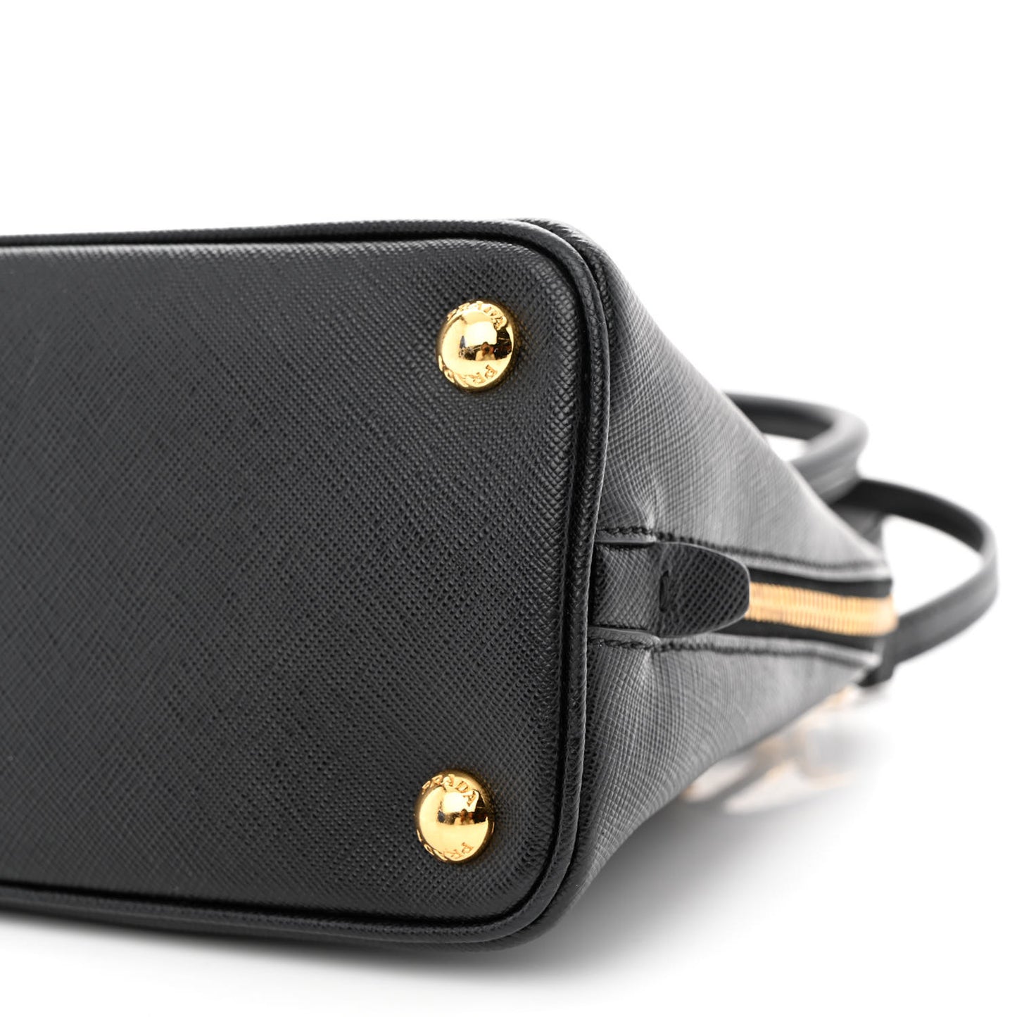 Saffiano Lux Small Promenade Tote Black