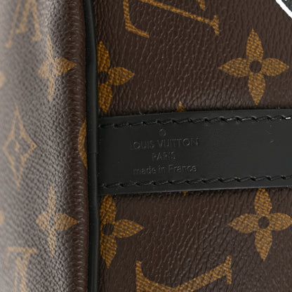 Louis Vuitton Monogram My World Tour Speedy Bandouliere 30 Black 6 of 8