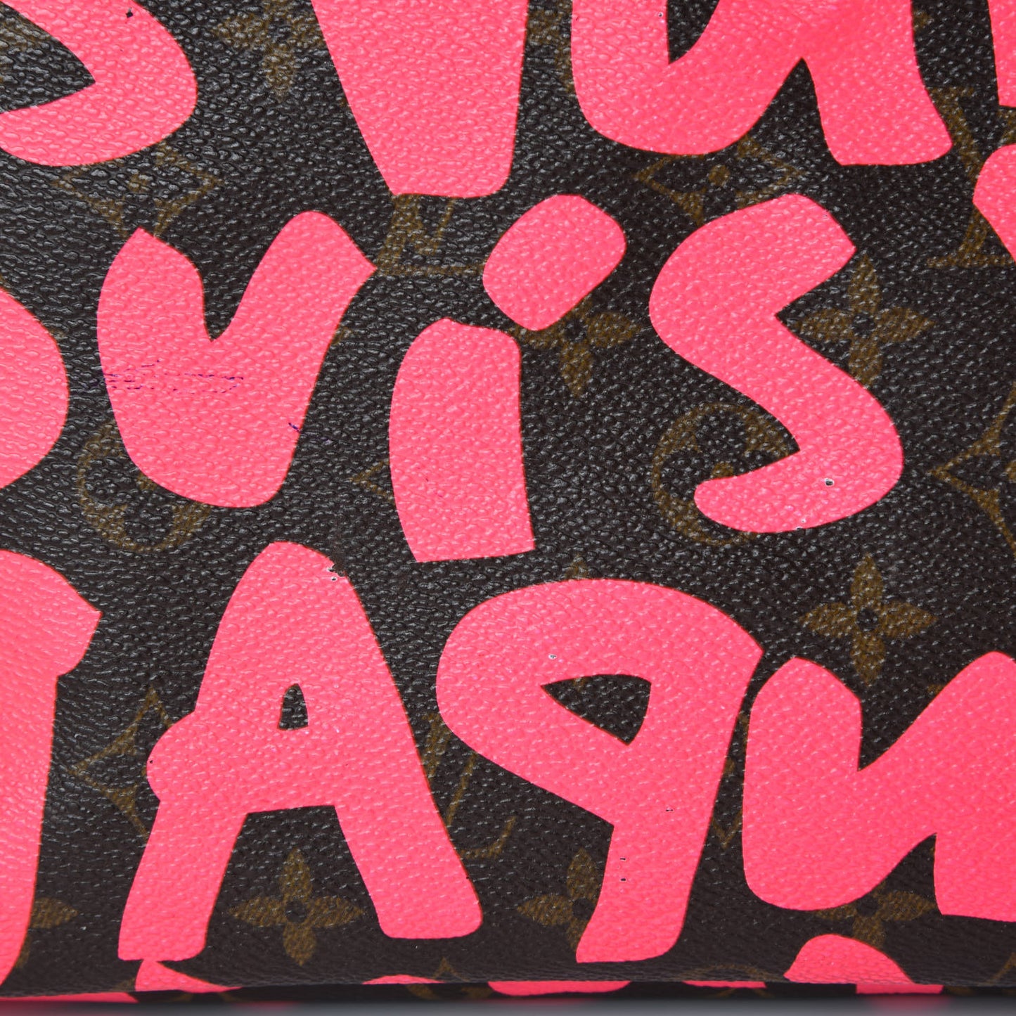 Monogram Graffiti Neverfull GM Fuchsia