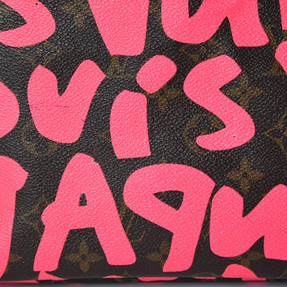 Louis Vuitton Monogram Graffiti Neverfull GM Fuchsia 19 of 19