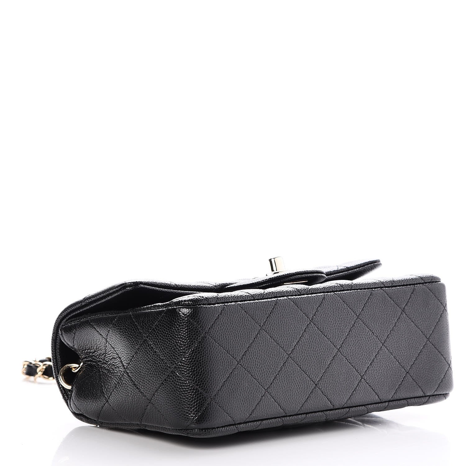 Chanel Caviar Quilted Mini Rectangular Flap Black 4 of 8