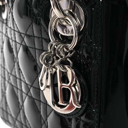 Christian Dior Patent Cannage Mini Lady Dior Black 11 of 13