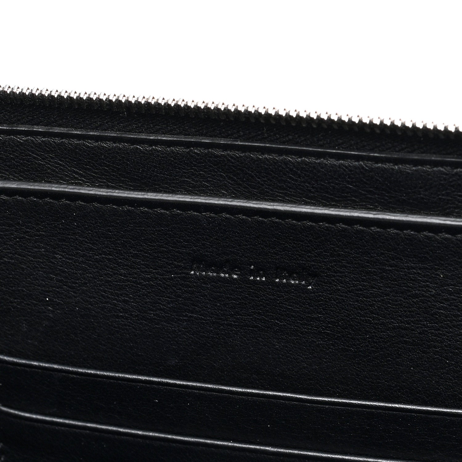 Celine Calfskin Large Made In Clutch Pouch Black 6 of 6