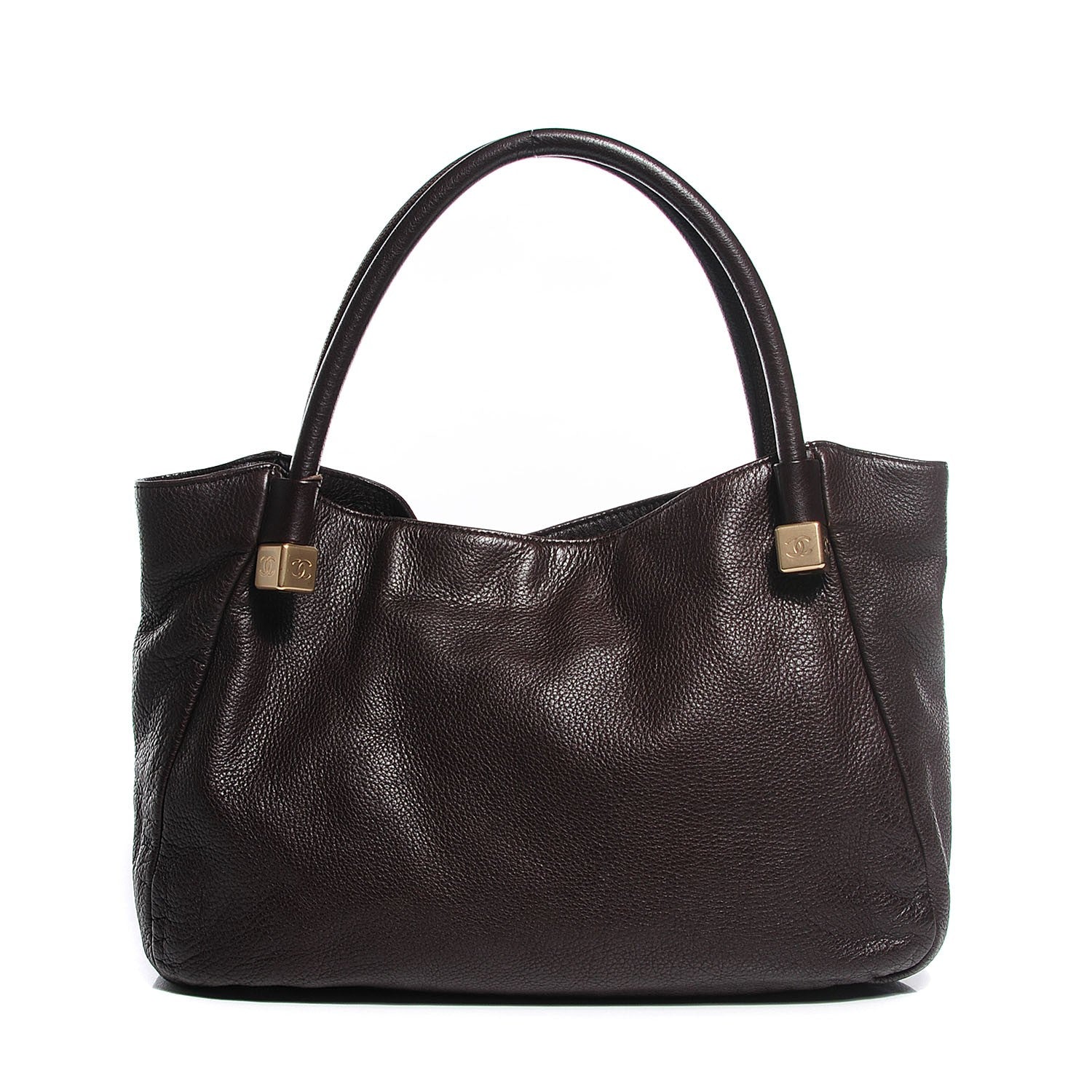 Chanel Deerskin Tote Brown 1 of 6