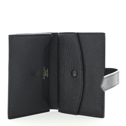 Hermes Chevre Mysore Mini Bearn Wallet Black 5 of 8