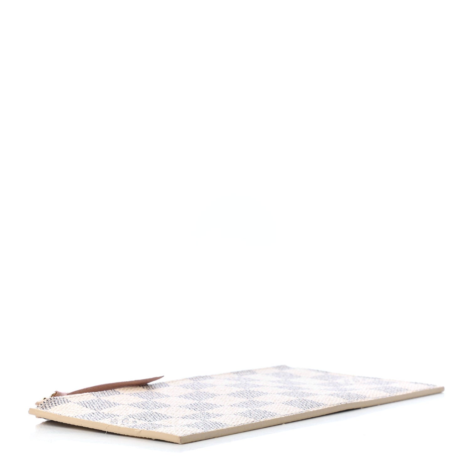 Louis Vuitton Damier Azur Felicie Chain Wallet Zippered Insert Rose Ballerine 4 of 6