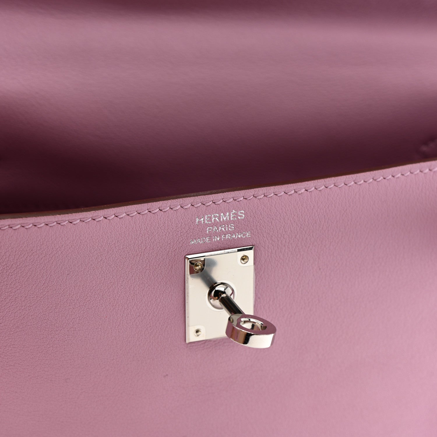 Hermes Swift Kelly Retourne 25 Mauve Sylvestre 6 of 17