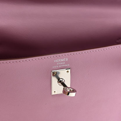 Hermes Swift Kelly Retourne 25 Mauve Sylvestre 6 of 17