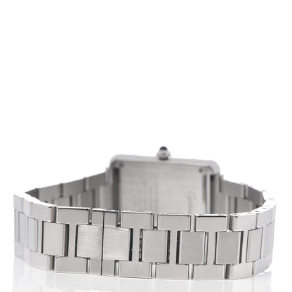 Cartier Stainless Steel 24mm Tank Solo Quartz Watch 4 of 5