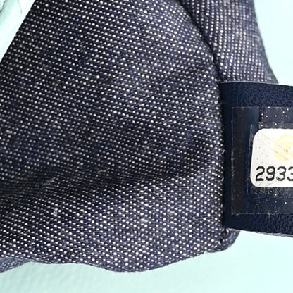 Chanel Lambskin Quilted Resin Bi-Color Chain Flap Bag Light Blue 7 of 10