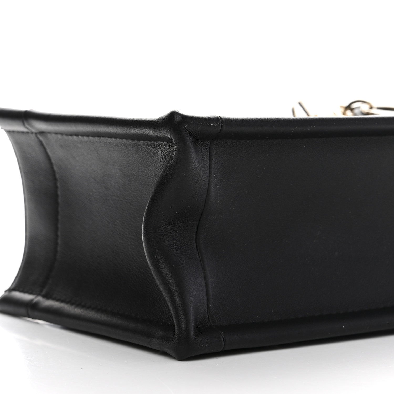 Christian Dior Calfksin Macrocannage Mini Book Tote Black 9 of 11
