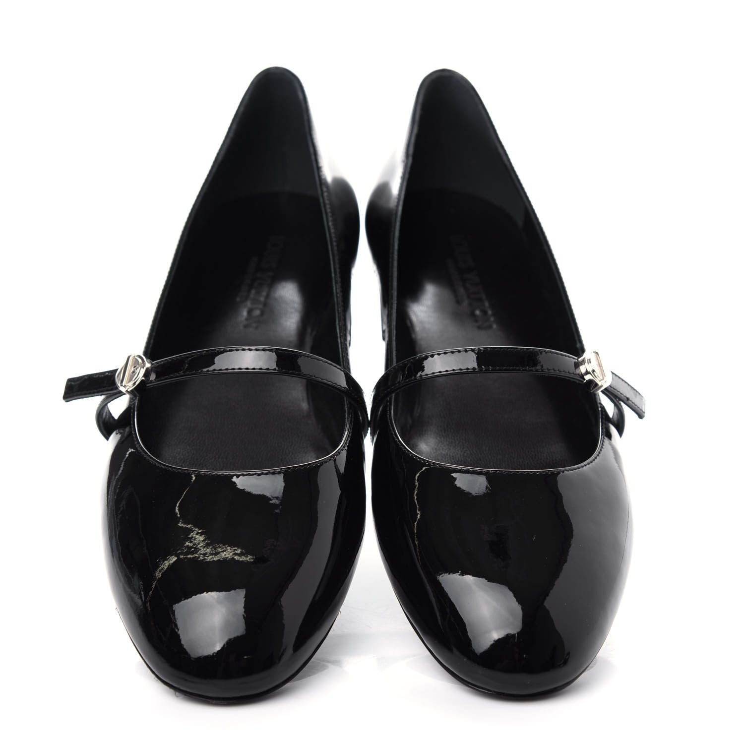 Louis Vuitton Patent Uniformes Ballet Flats 37.5 Black 5 of 10