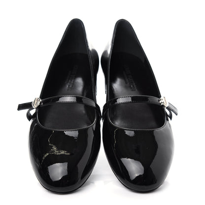 Louis Vuitton Patent Uniformes Ballet Flats 37.5 Black 5 of 10