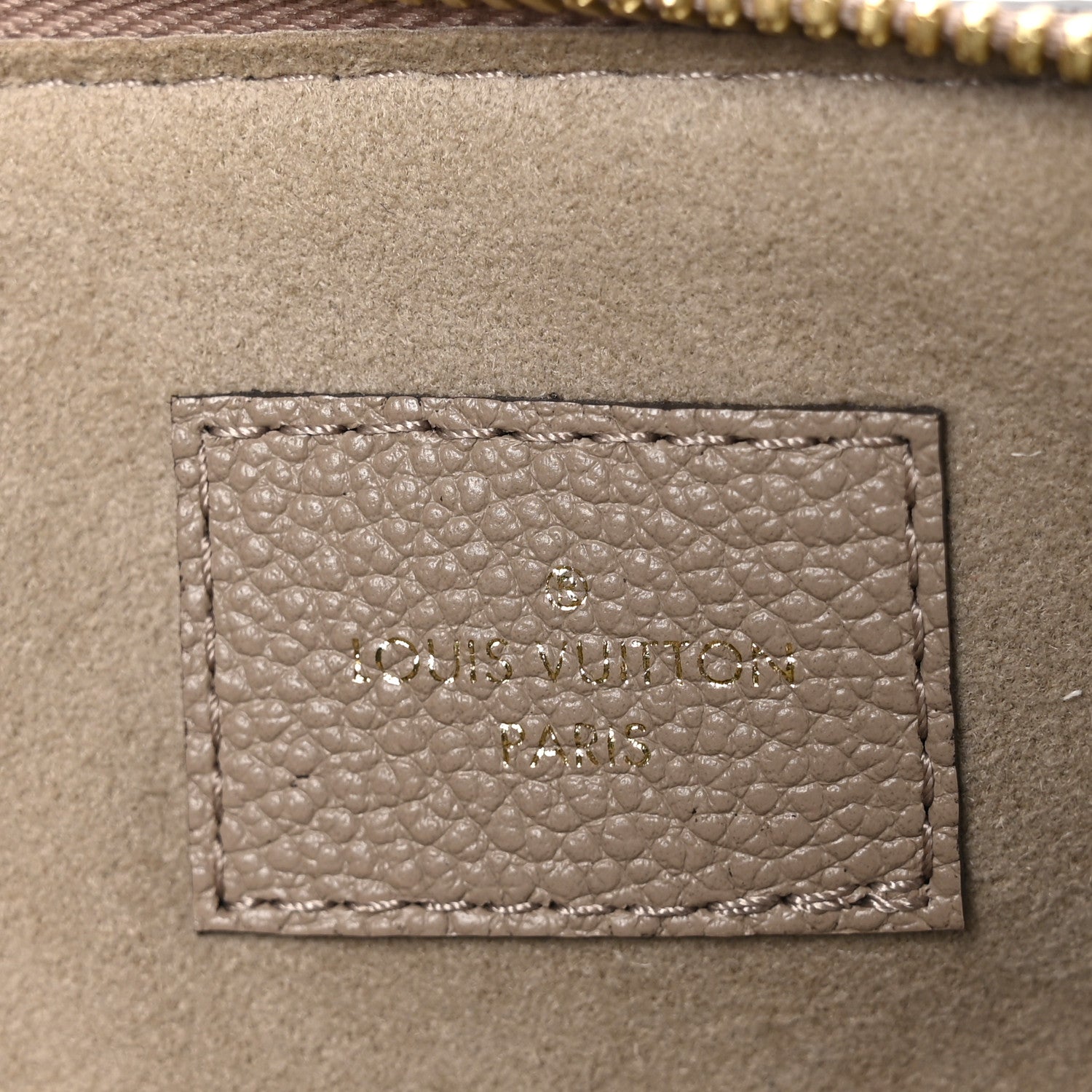 Louis Vuitton Empreinte Monogram Giant Speedy Bandouliere 25 Tourterelle 6 of 11