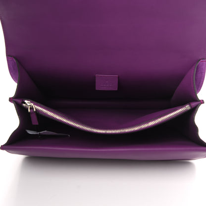 Gucci Suede Dragon Embroidered Medium Dionysus Shoulder Bag Bright Purple Multicolor 5 of 11