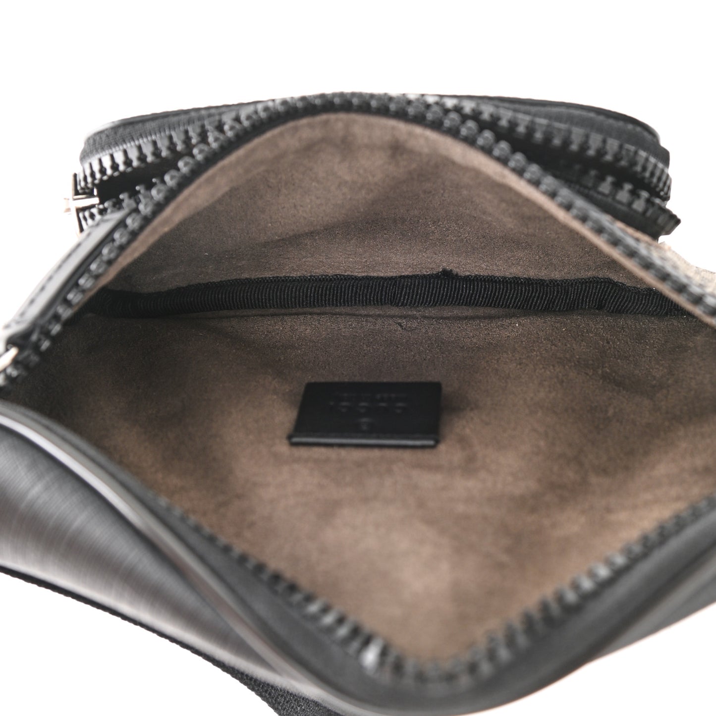GG Supreme Monogram Belt Bag Black