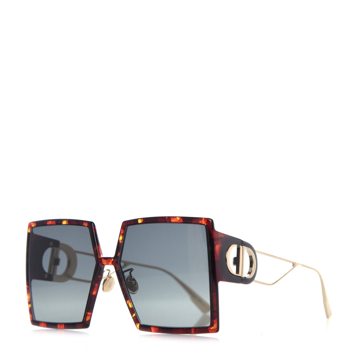 Square 30 Montaigne Sunglasses Tortoise