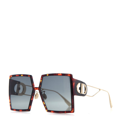 Christian Dior Square 30 Montaigne Sunglasses Tortoise 1 of 7