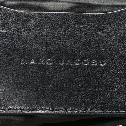 Marc Jacobs Calfskin The Monogram J Marc Shoulder Bag Black White 6 of 9