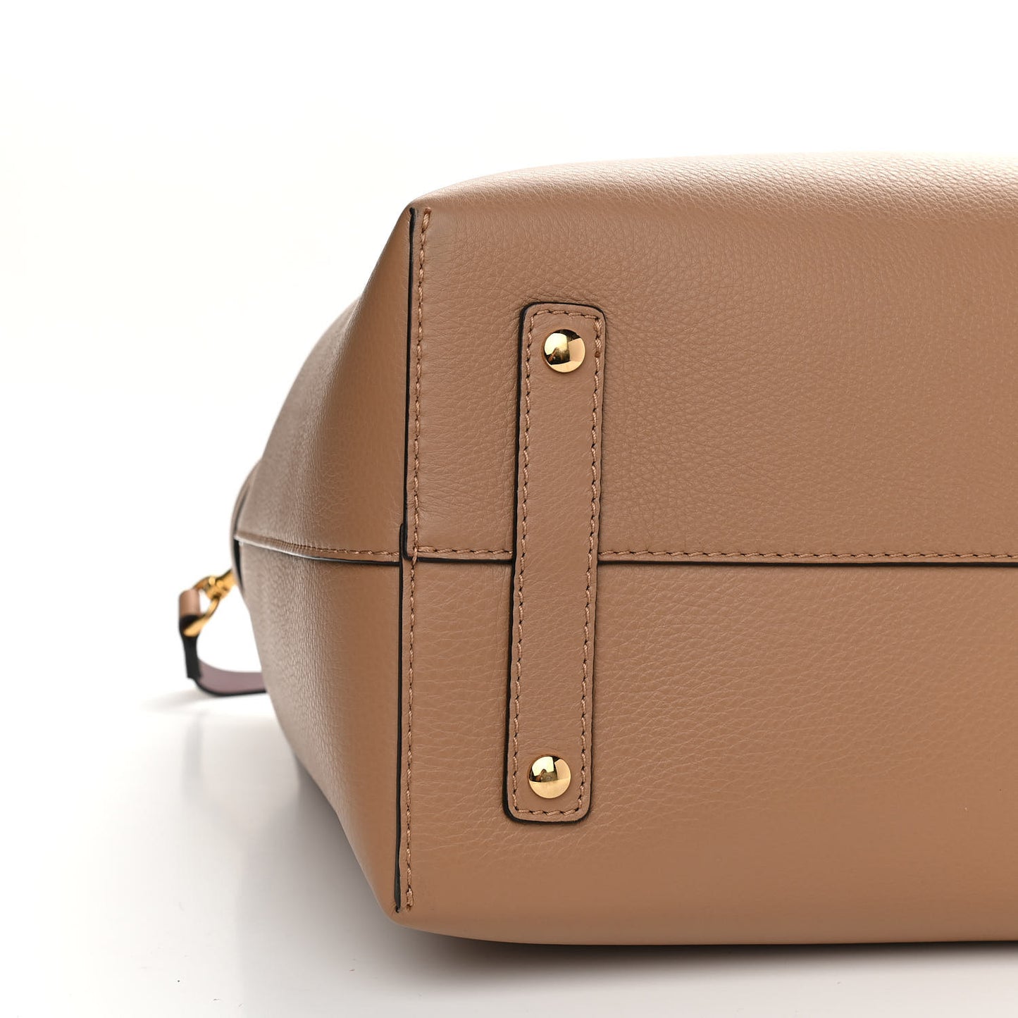 Marais Calfskin Large Belt Bag Tan
