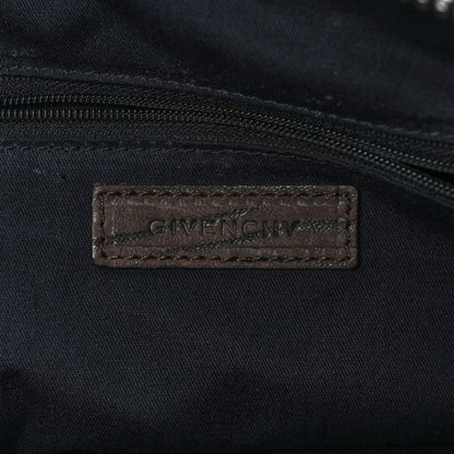 Givenchy Calfskin Crocodile Embossed Medium Soft Antigona Brown 6 of 10