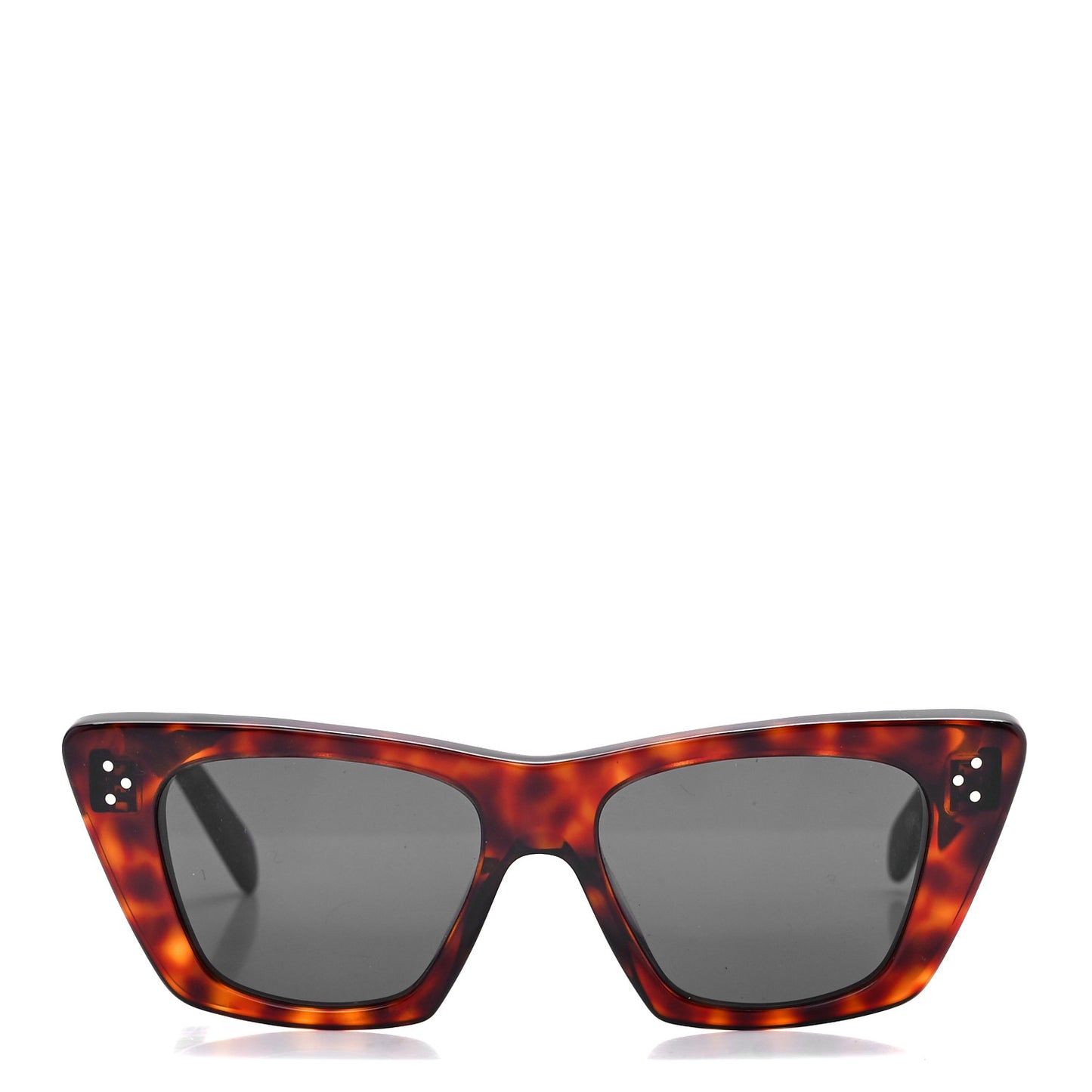 Acetate Cat Eye Sunglasses CL40187I Dark Havana