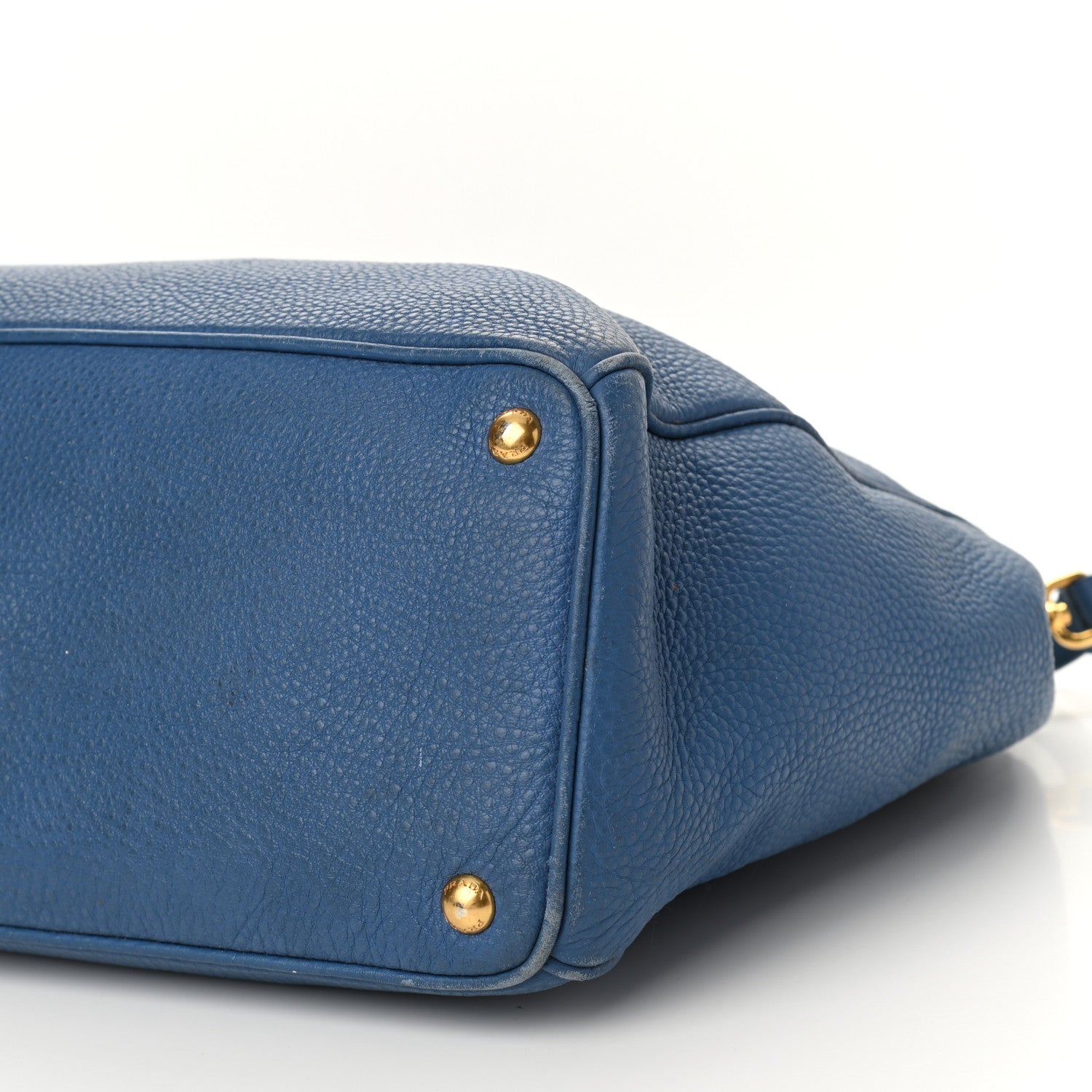 Prada Vitello Daino Tote Cobalto 8 of 16