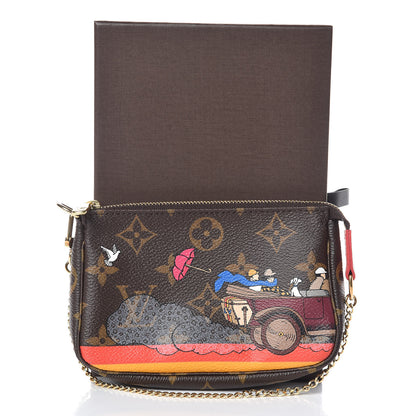 Louis Vuitton Monogram 2015 Christmas Animation Mini Pochette Accessories 7 of 7
