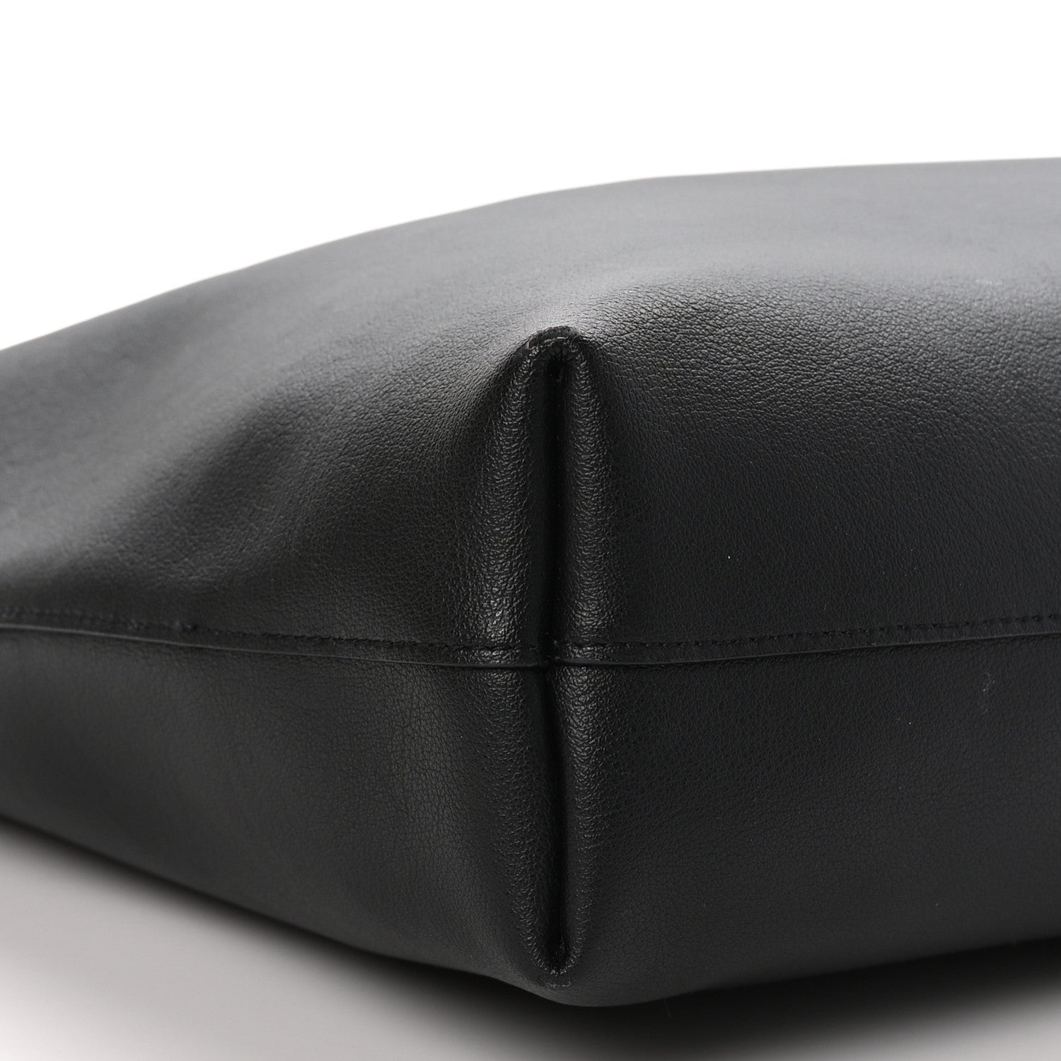 Saint Laurent Calfskin North-South Shopping Tote Black 10 of 13