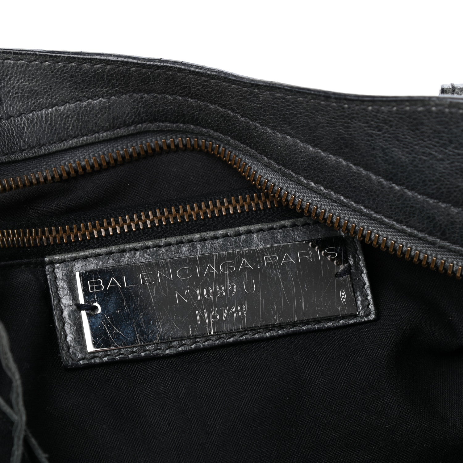 Balenciaga Agneau Classic Hardware City Plomb 6 of 13