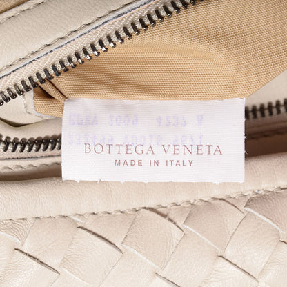 Bottega Veneta Nappa Intrecciato Medium Belly Veneta Hobo Cream 8 of 9