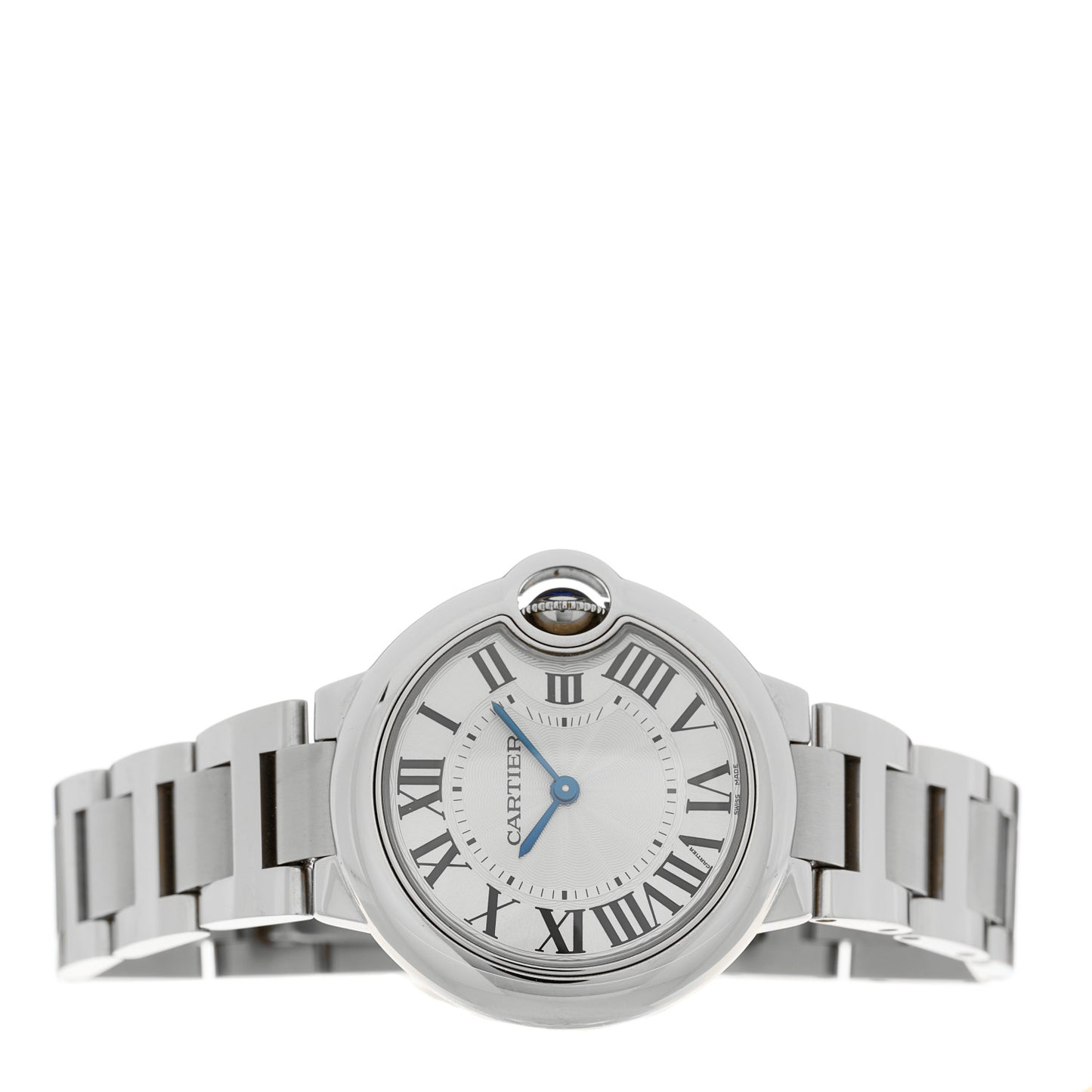 Stainless Steel 33mm Ballon Bleu De Cartier Quartz Watch
