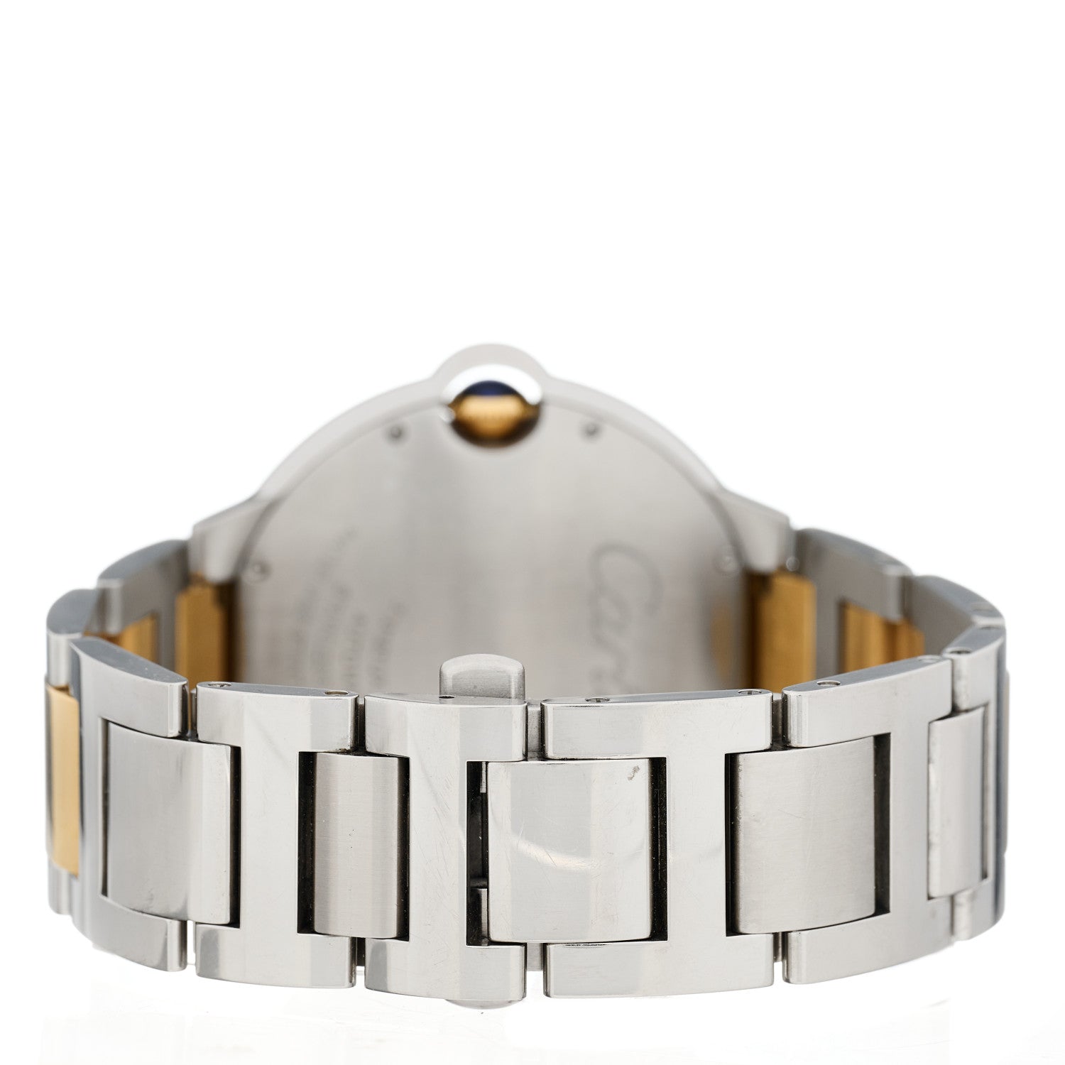 Cartier Stainless Steel 18K Yellow Gold 42mm Ballon Bleu De Cartier Automatic Watch 3 of 4