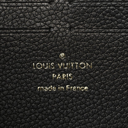 Louis Vuitton Empreinte Clemence Wallet Black 6 of 6