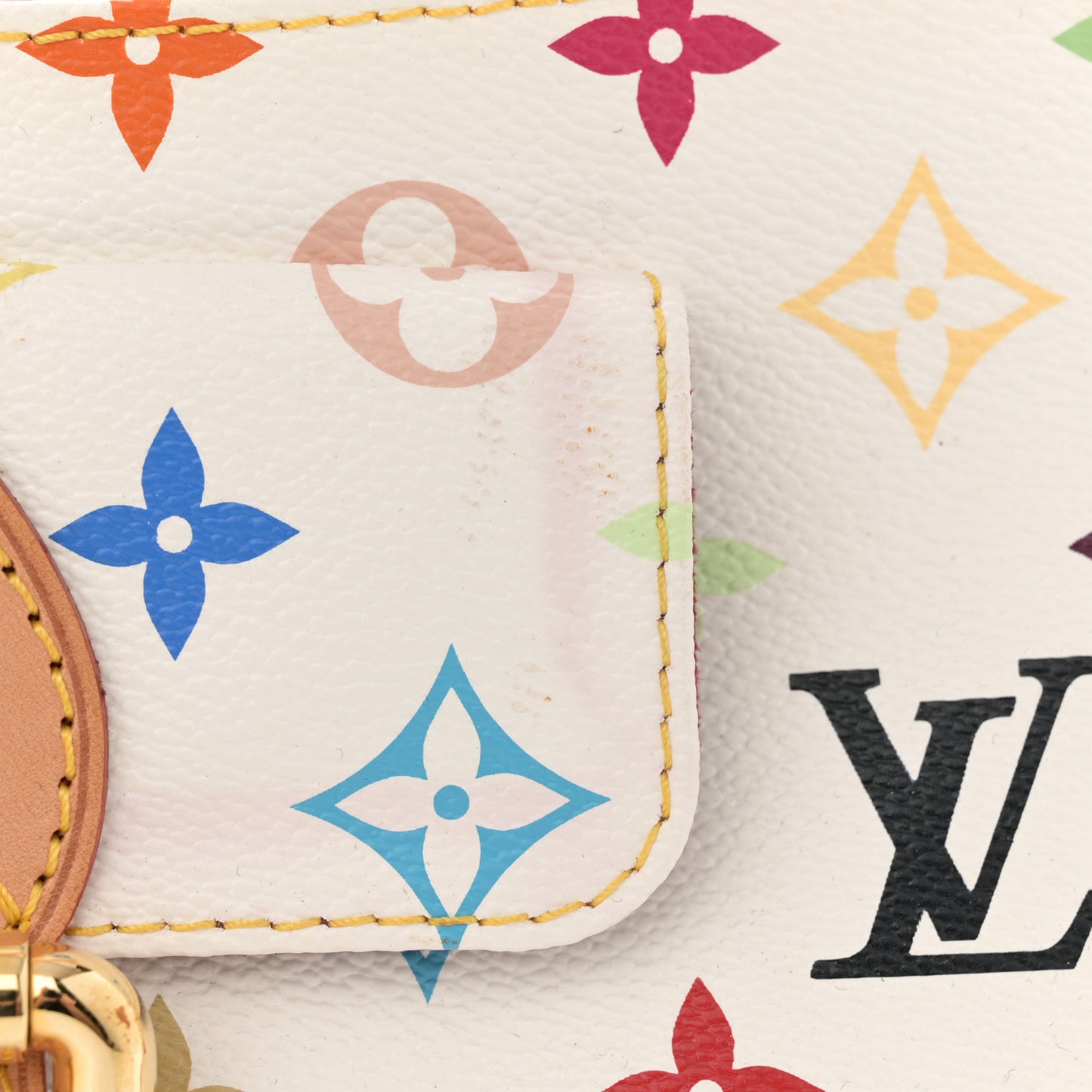 Monogram Multicolor Eliza White