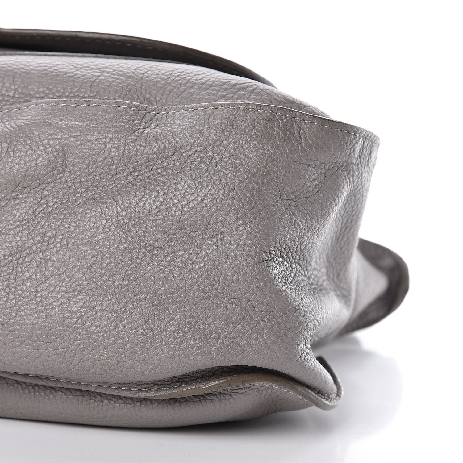 Chloe Calfskin Large Marcie Satchel Cashmere Grey 10 of 14