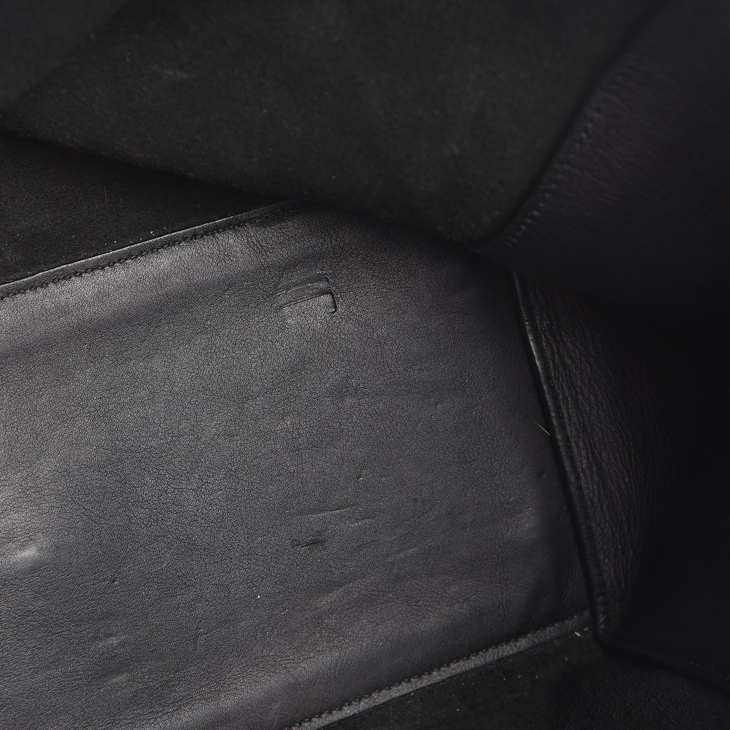 Saint Laurent Calfskin Small Monogram Downtown Cabas Black 9 of 15