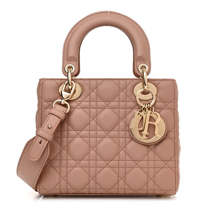 Christian Dior Lambskin Cannage Small My ABC Dior Lady Dior Blush 1 of 11