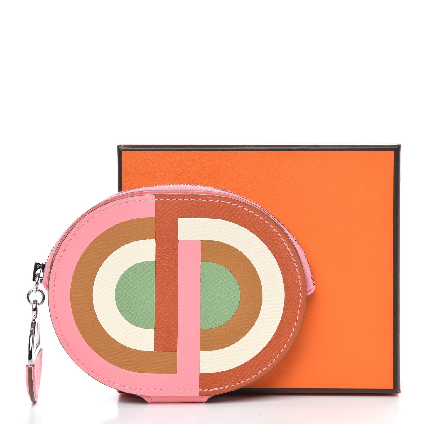 Epsom Mini In-The-Loop-To-Go Wallet Rose Confetti Terre Battue Sesame Nata Vert Criquet
