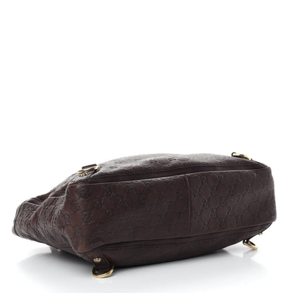 Gucci Guccissima Medium Abbey Tote Brown 4 of 10