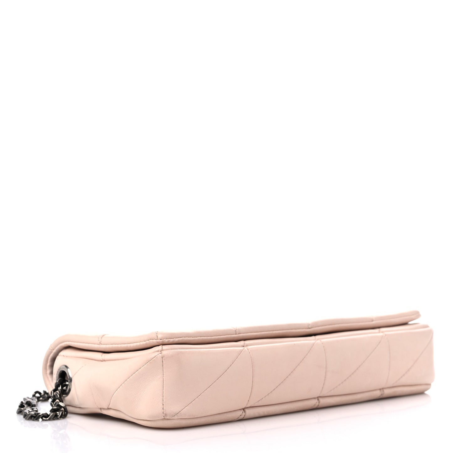 Lambskin Patchwork Monogram Medium Jamie Marble Pink