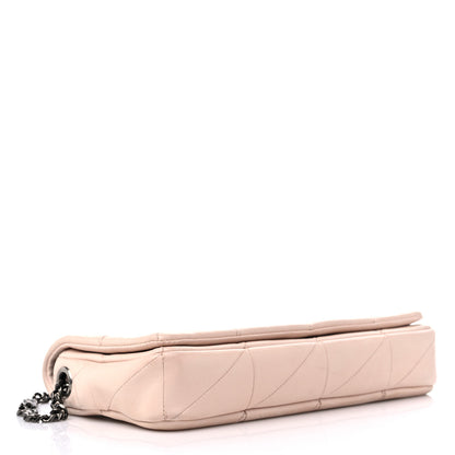 Saint Laurent Lambskin Patchwork Monogram Medium Jamie Marble Pink 4 of 17