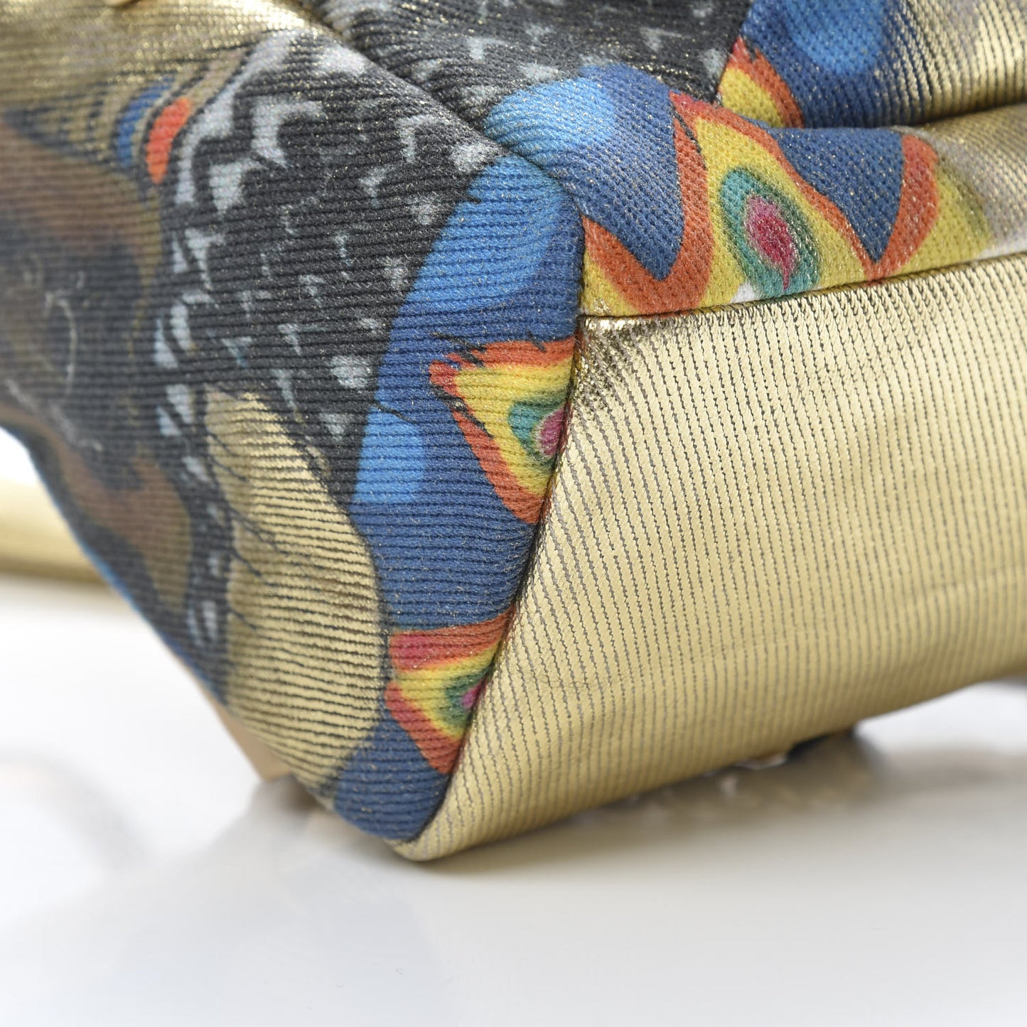 Graffiti Printed Canvas Street Spirit Backpack Multicolor