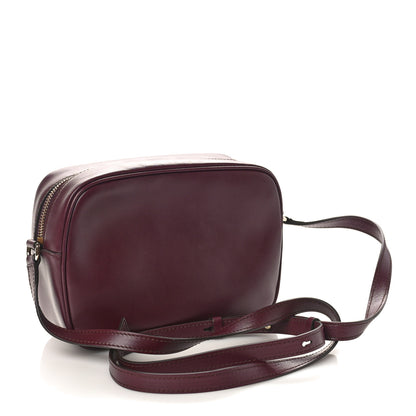Salvatore Ferragamo Calfskin Vela Camera Crossbody Bag Burgundy 2 of 8